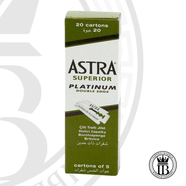 [ASTRA] CUCHILLAS SUPERIORPLATINUM 20 CAJAS DE 5 UNIDADES PARA PARTIR