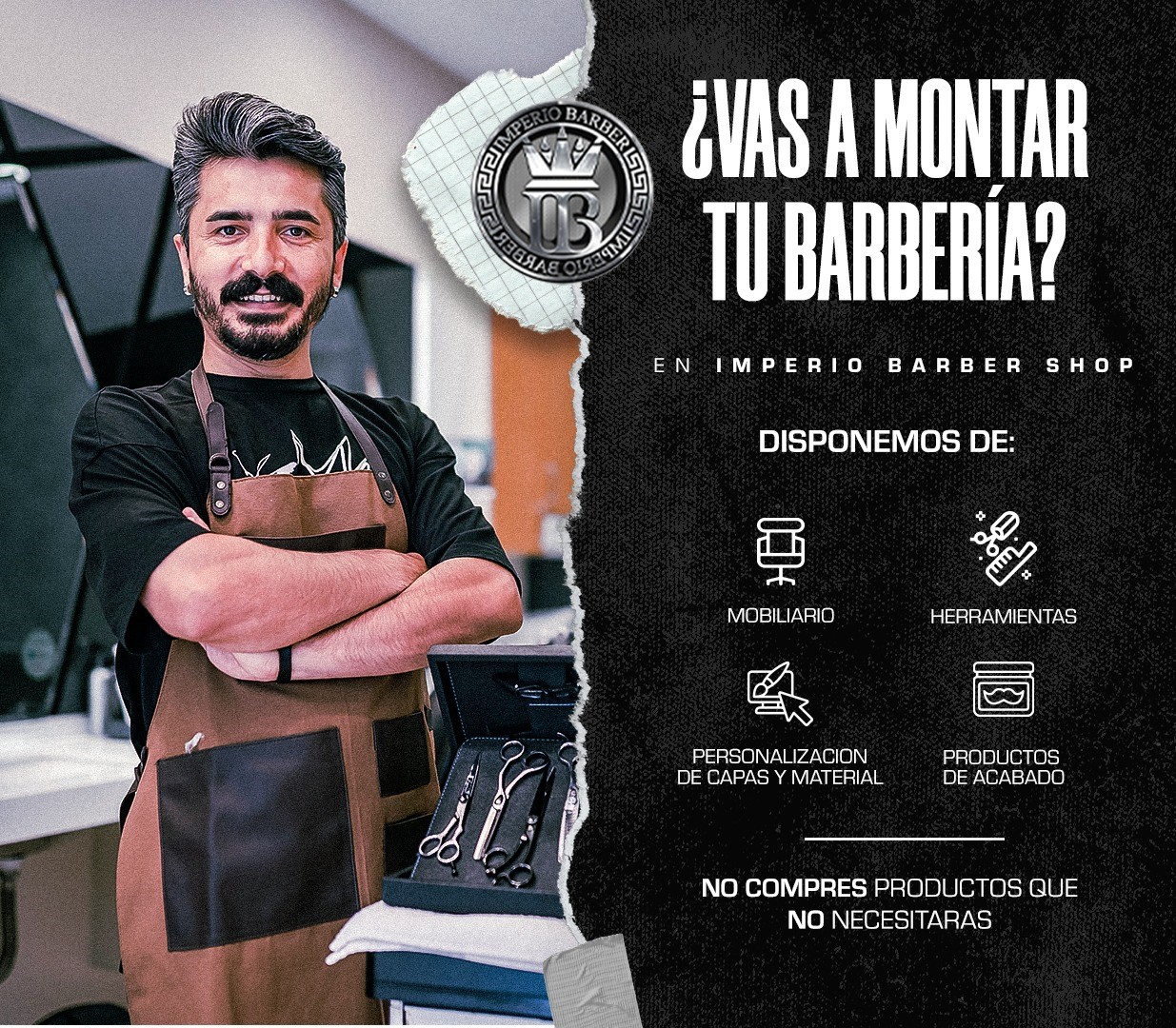 montar tu barbería